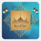 Muharram Islamitisch nieuwjaarsplein Sticker (Voorkant)