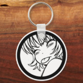 muhh - schattig dier sleutelhanger (Voorkant)