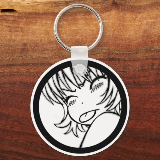 muhh - schattig dier sleutelhanger (Voorkant)