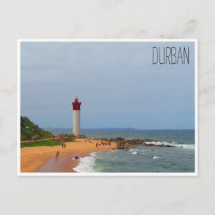Muhlanga vuurtoren strand briefkaart