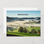 Muhlviertel, Oostenrijk Briefkaart (Voorkant / Achterkant)