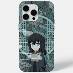Muichiro Tokito Chibi iPhone 15 Pro Max Hoesje