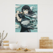 Muichiro Tokito-Poster Poster (Keuken)