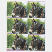 muildagen fleece deken (Voorkant)