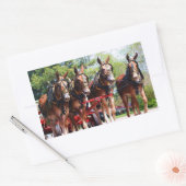 muildagen rechthoekige sticker (Envelop)