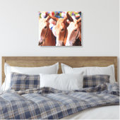 Muilezeldagen in Columbia TN Canvas Afdruk (Insitu (Slaapkamer))