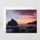 Muir Beach Sunset Briefkaart (Voorkant / Achterkant)