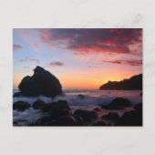 Muir Beach Sunset Briefkaart (Voorkant)