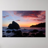 Muir Beach Sunset Poster (Voorkant)