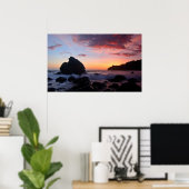 Muir Beach Sunset Poster (Thuiskantoor)