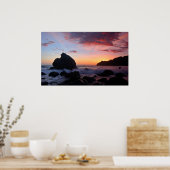 Muir Beach Sunset Poster (Keuken)