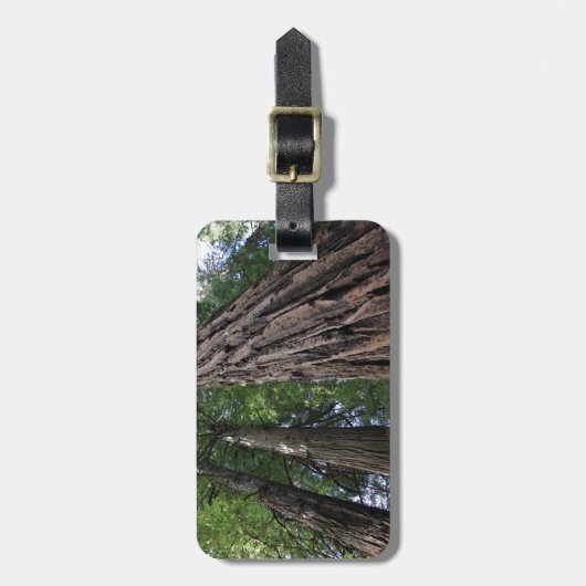 Muir Bossen Bagagelabel (Voorkant verticaal)