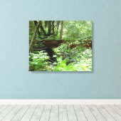 Muir Bossen Bridge I Canvas Afdruk (Insitu (Houten vloer))