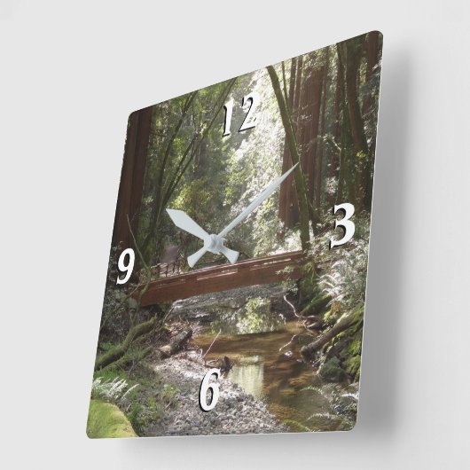 Muir Bossen Bridge II Vierkante Klok (Hoek)