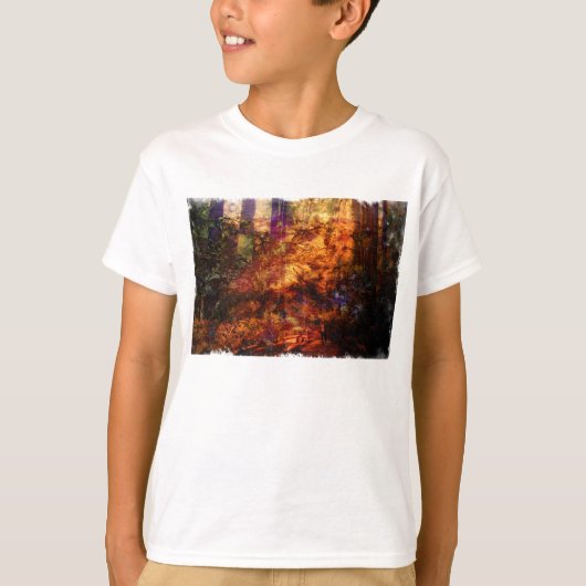 Muir Bossen collage T-shirt (Voorkant)