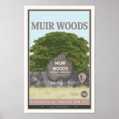 Muir Bossen Nationaal Monument 2 Poster (Voorkant)
