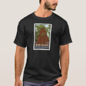 Muir Bossen Nationaal Monument 3 T-shirt (Voorkant)