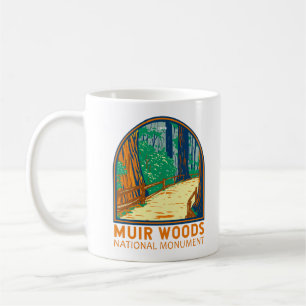 Muir Bossen National Monument California Emblem Koffiemok