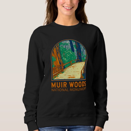 Muir Bossen National Monument California Emblem Trui (Voorkant)