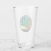 Muir Bossen National Monument California  Glas (Achterkant)