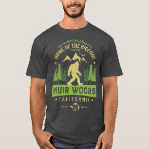 Muir Bossen National Monument California Redwood P T-shirt