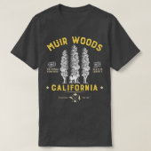 Muir Bossen National Monument California Redwood P T-shirt (Design voorkant)