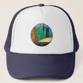 Muir Bossen National Monument California  Trucker Pet (Voorkant)