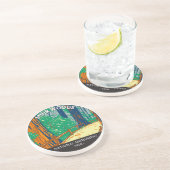 Muir Bossen National Monument California  Zandsteen Onderzetter (Zijkant)