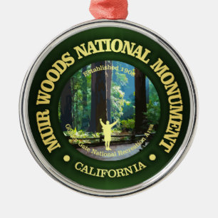 Muir Bossen National Monument Metalen Ornament
