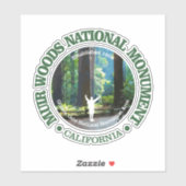 Muir Bossen National Monument Sticker (Vel)
