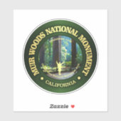 Muir Bossen National Monument Sticker (Vel)