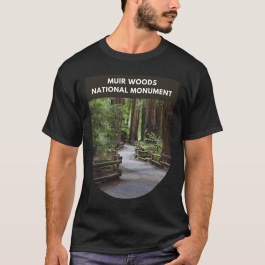 Muir Bossen National Monument T-shirt (Voorkant)
