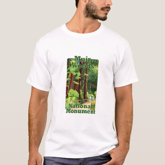 Muir Bossen National Monument T-shirt (Voorkant)