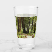 Muir Bossen Path I Natuur Fotografie Glas (Achterkant)