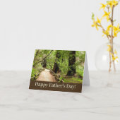 Muir Bossen Path II Natuur Fotografie Kaart (Gele Bloem)