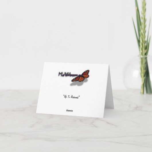 Muir Bossen Path II Natuur Fotografie Kaart (Achterkant)