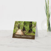 Muir Bossen Path II Natuur Fotografie Kaart (Voorkant)