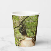 Muir Bossen Path II Natuur Fotografie Papieren Bekers (Voorkant)