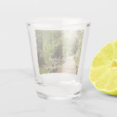 Muir Bossen Path II Natuur Fotografie Shot Glas (Achterkant)
