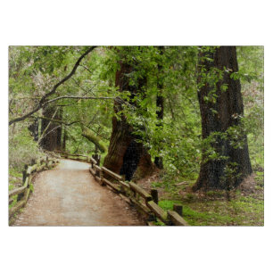 Muir Bossen Path II Natuur Fotografie Snijplank