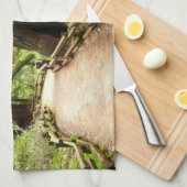 Muir Bossen Path II Natuur Fotografie Theedoek (Quarter Fold)