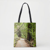 Muir Bossen Path II Natuur Fotografie Tote Bag (Voorkant)