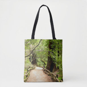 Muir Bossen Path II Natuur Fotografie Tote Bag