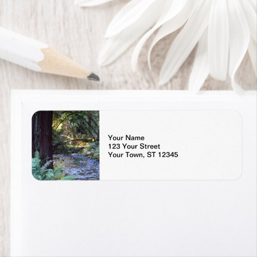 Muir Bossen Stream Etiket (Insitu)