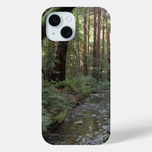Muir Bossen Stroom Boslandschap Case-Mate iPhone Case (Achterkant)