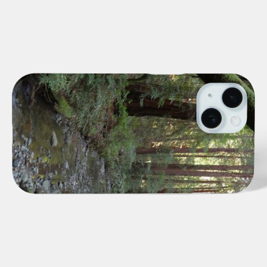 Muir Bossen Stroom Boslandschap Case-Mate iPhone Case (Achterkant (horizontaal))