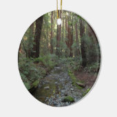 Muir Bossen Stroom Boslandschap Keramisch Ornament (Links)