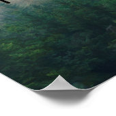 Muir citeert de bergen de pijnboomkunst poster (Hoek)