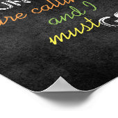 Muir citeert poster de bergen noemen (Hoek)