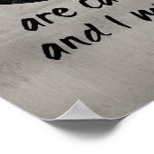 Muir citeert poster de bergen noemen (Hoek)